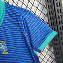 Conjunto Infantil Seleção Brasil 2024/25 - Away