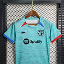 Conjunto Infantil Barcelona 2023/24 - Terceira