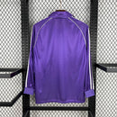 Camisola Retrô Manga Comprida Real Madrid 1984-85 - Away
