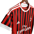 Camisola AC Milan Retrô 2011/2012 - Vermelha e Preta