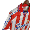 Camisola Atlético de Madrid Retrô 1996/1997 Branca e Vermelha -