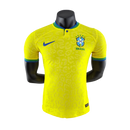 Camisola Brasil I 2022 - Amarela Masculino Jogador