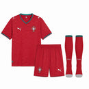Kit de Criança - Principal Portugal 26/27 - Mundial 2026 Com Meias
