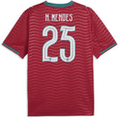 Camisola Portugal Home 26/27 - Mundial 2026 - Nuno Mendes 25